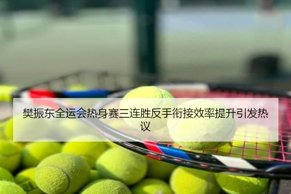 樊振东全运会热身赛三连胜反手衔接效率提升引发热议